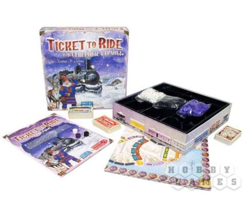 Настольная игра Ticket to Ride Северные Страны купить: Киев, Украина ...