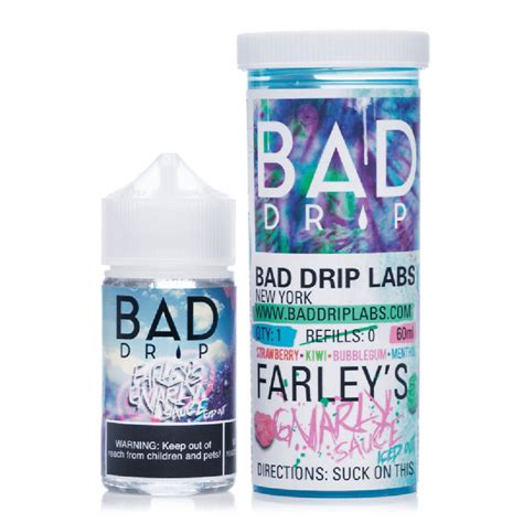 Bad Drip Farleys Gnarly Sauce Iced Out Shortfill E Liquid 50ml