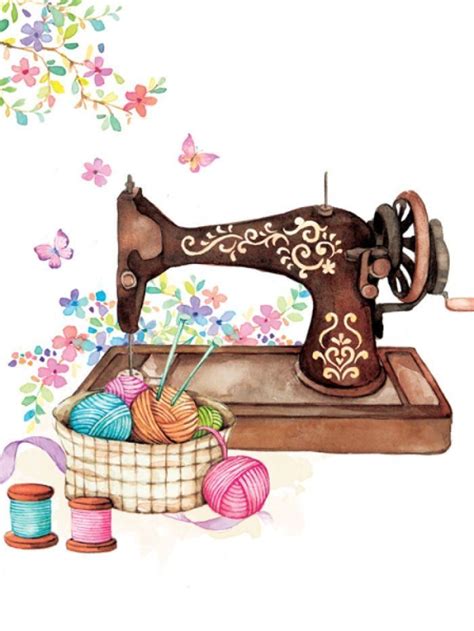 Desenhos Coloridos De Costura - 650 ideas de Dibujos de costura | costura, el arte de coser, maquinas ...