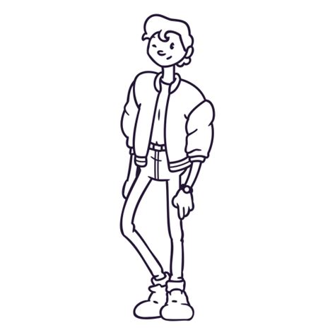 Design Png E Svg De Personagem De Desenho Animado Dos Anos 80 Cr 8