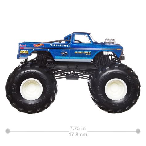 Hot Wheels Monster Trucks Scale Vehicle Mix Case Of