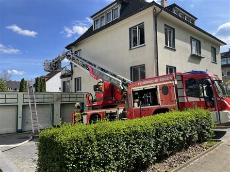 Brand Auf Dachterrasse Eines Mehrfamilienhauses Einsatzbericht