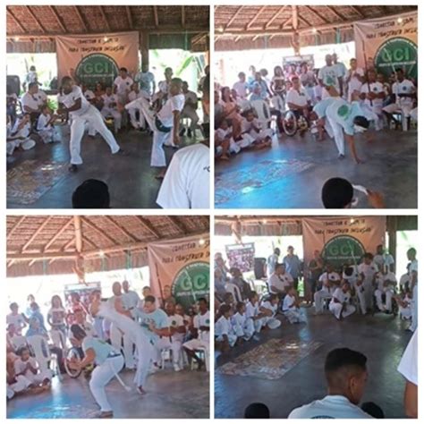 Batizado E Troca De Cordas Do Grupo De Capoeira Inclusiva Atraiu