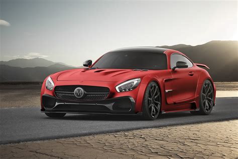 Mansorys Mercedes Amg Gt S Gets Red Hot Carscoops