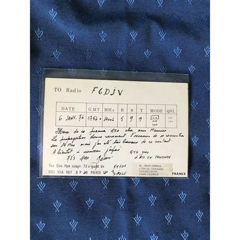 Rare Ast Rix Carte Radio Amateur