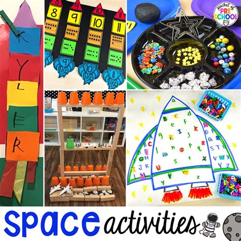 Space Activities & Centers for Little Learners - Pocket of Preschool