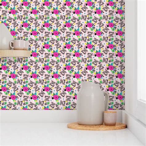 Fun Fact I Dont Give A Fuck Wallpaper Spoonflower