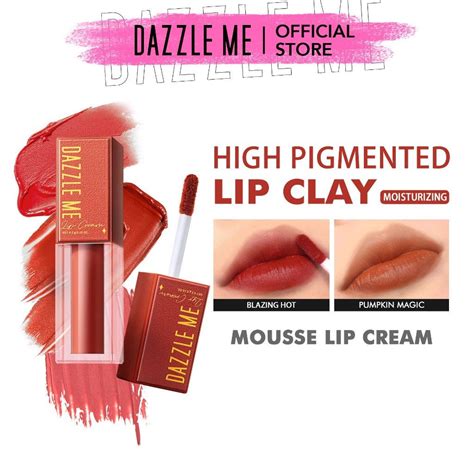 DAZZLE ME Mousse Lip Cream Velvet Matte High Pigmented Long