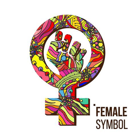 Feminism Symbol Vector Feminism Power Lgbt Society Female Icon Feminist