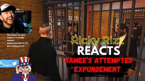 Ricky Rizz Reacts To What Took Ramee To Get A Single Expungement