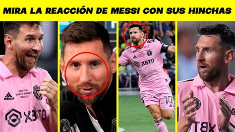 Mira Como ReaccionÓ Messi Ante Los Hinchas Del New York Rb Leo Messi