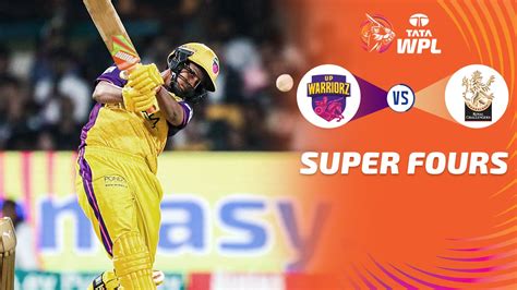 Watch Upw Vs Rcb Upw Super S Video Online Hd On Jiocinema