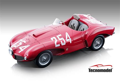 TECNOMODEL TM18 209D Ferrari 166 MM Abarth 254 Bologna Raticosa 1953 G