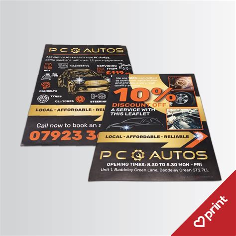 A5 Leaflets – Luv Print at Engage Creative