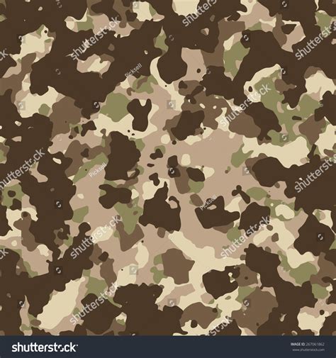 Seamless Multicam Camouflage Pattern Stock Photo 267061862 Shutterstock