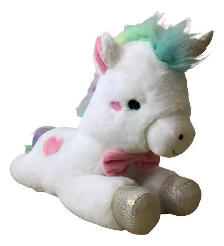 Peluche Baby Star Con Forma De Unicornio Con Luces Y Sonidos 46 Cm