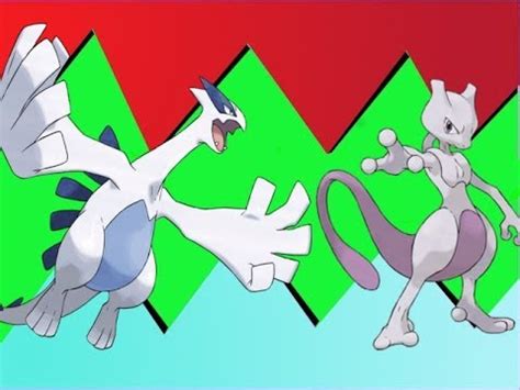 Mewtwo Vs Lugia Youtube