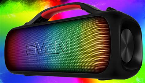SVEN PS-360 — небольшая, но мощная и яркая колонка