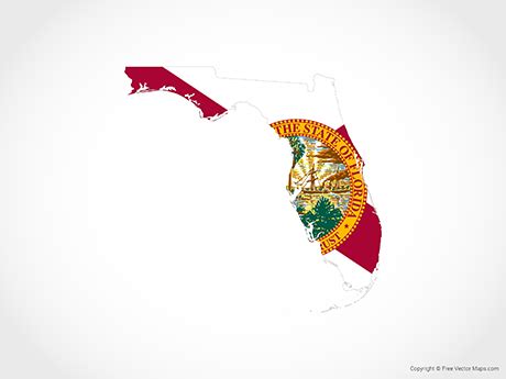 Florida Flag Vector at Vectorified.com | Collection of Florida Flag ...