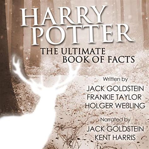 Harry Potter The Ultimate Audiobook Of Facts By Jack Goldstein