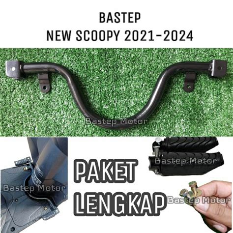 Jual Bastep Depan Footstep Pijakan Kaki Honda Scoopy Prestige