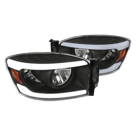 Spec D® 2lh Dgp06jm G3 Go Matte Black Led Drl Bar Headlights