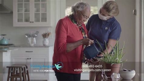 Visiting Angels Tv Spot Caregiving Seniors Stay Safer At Home Ispottv