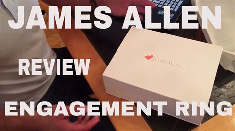 James Allen Engagement Ring Review And Unboxing Youtube