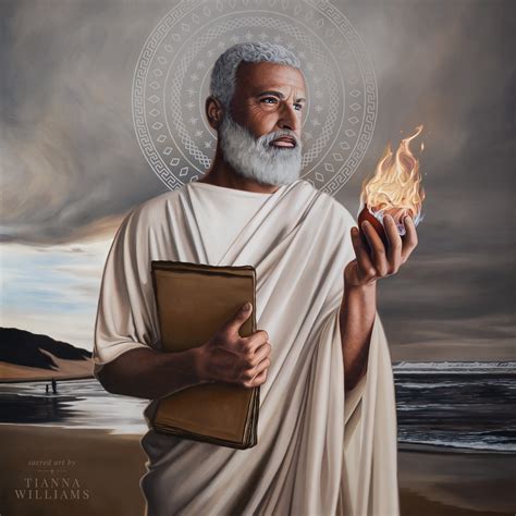 Saint Augustine Of Hippo Ascension Sacred Art By Tianna Williams