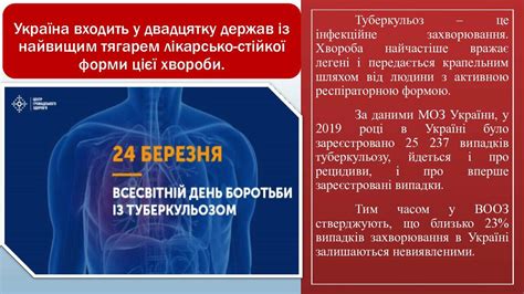 Що потрібно знати про туберкульоз Годинник цокає Презентація Виховна робота