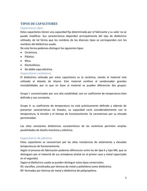 Resumen Capacitores PDF