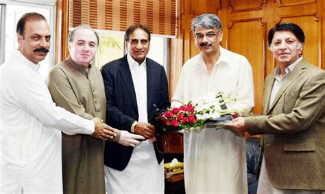 Ajk Premier Makes Maiden Appearance In Office Newspaper Dawn