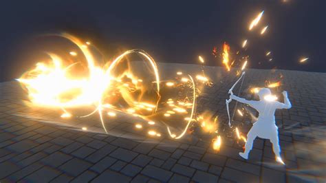 Archer Front Attack Fire Arrow Effect Game Vfx Demo For Patreon