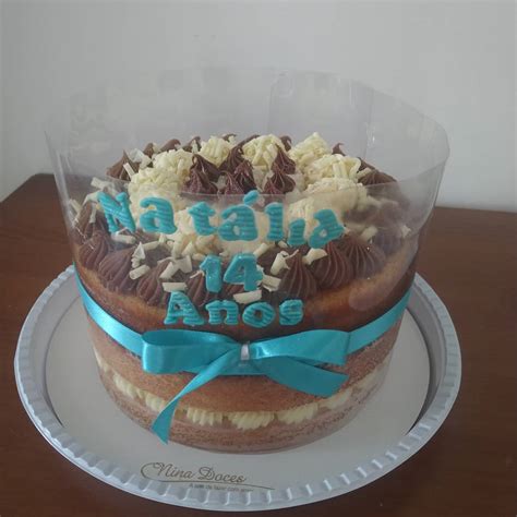 Naked Cake no acetato Doces Finos no RS Gramado Serra Gaúcha Novo Hamburgo Vale dos Sinos