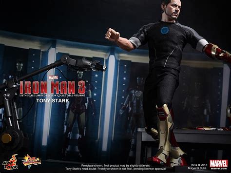 Hot Toys Unveils Its Iron Man 3 Tony Stark 1 6 Scale Action Figure