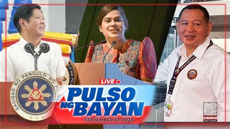 Live Pulso Ng Bayan Kasama Sina Admar Vilando One News Page Video