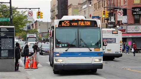 MTA New York City Bus 2009 Orion VII NG Hybrid 4534 On The B25 Bus