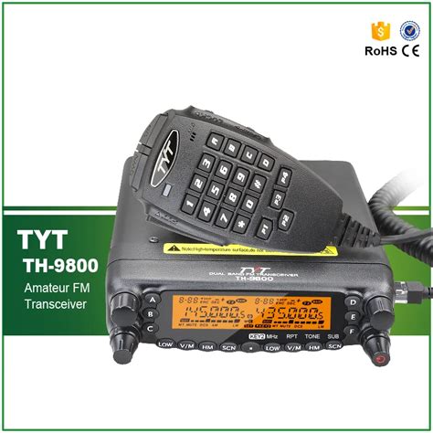 TYT TH 9800 29 50 144 430 MHZ Quad Band Transceiver Mobile Radio Walkie