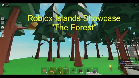 Roblox Forest Showcase Roblox Islands Youtube