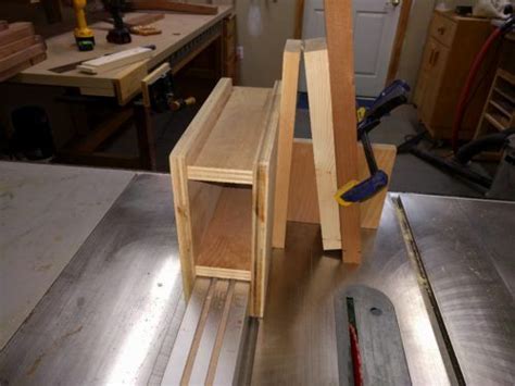 Angled Tenon Jig | Tenon jig, Table saw accessories, Diy table saw