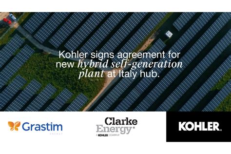 Accordo Kohler Engines E Grastim Per Impianto Ibrido Fotovoltaico Tri Generazione E “hydrogen