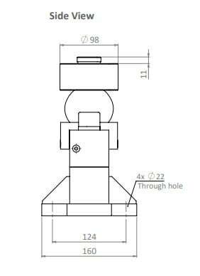 Loadcell HM9B Nickel Plated Alloy Steel Dual Shear Beam Load Cell OIML