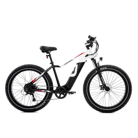 Rower Elektryczny Fatbike Man Czarno Bia Y E Bike Germina