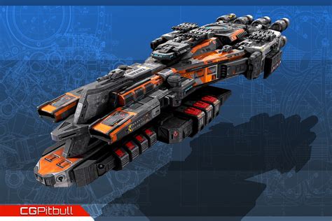 Sf Rebel Dreadnought Rf2 3d Space Unity Asset Store