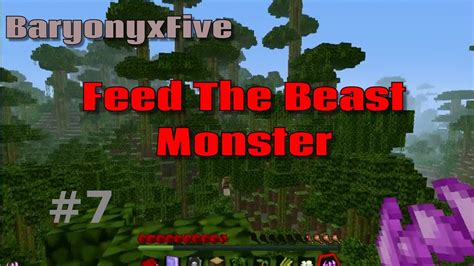 Minecraft Ftb Monster Let S Play Starting A Sorting System Youtube