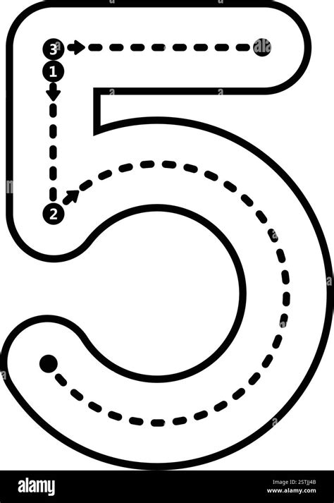 number  worksheet tracing