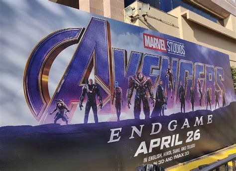 New Avengers: Endgame banner for India : r/Marvel