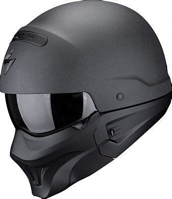 Scorpion EXO-Combat Evo Graphite, модульный шлем, матовый - купить с ...
