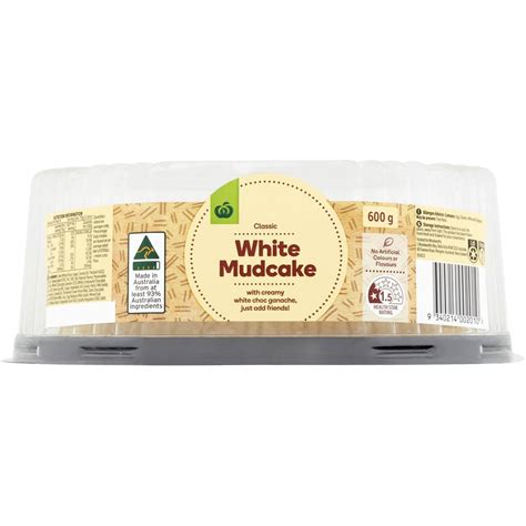 Woolworths Mud Cake White G Woolworths