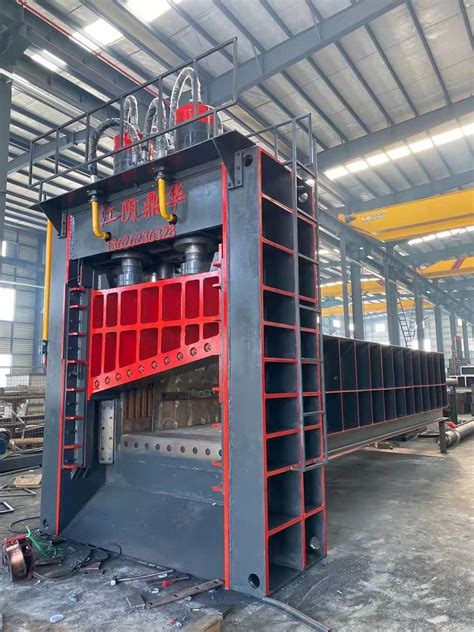 Hydraulic Gantry Shear Scrap Metal Steel Plate Rebar Shearing Machine